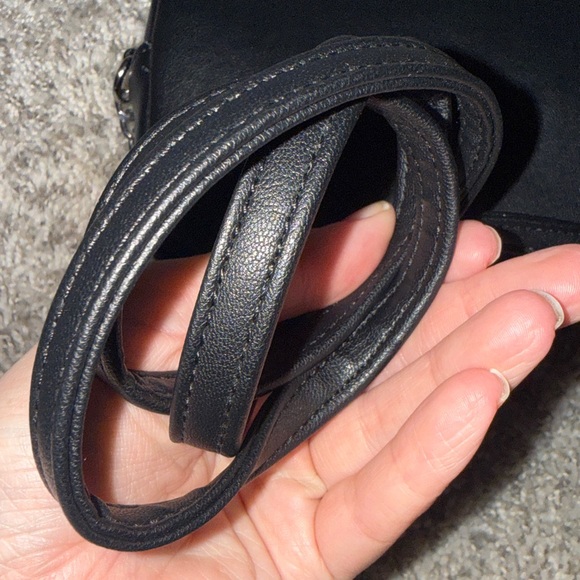 Rebecca Minkoff Faux Leather Mini Studded Camera Bag Crossbody - Picture 6 of 6